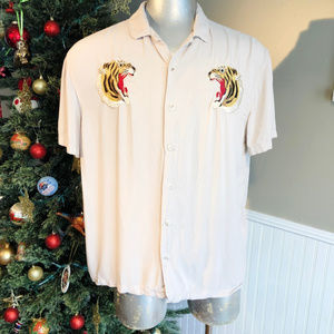 Pacsun Boxy Fit Button Down Short Sleeve Shirt